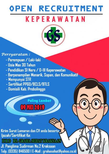 open-recruitment-rs-graha-sehat